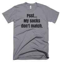 My Socks Don't Match Short sleeve men's t-shirt - Thumbnail 2
