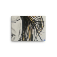 Michael David Art - La Sportiffeuse Canvas Print - Thumbnail 1