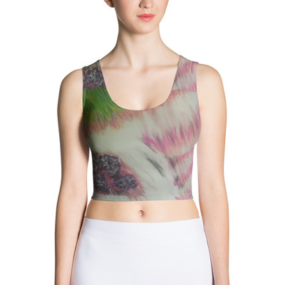 Crazy berries crop top - by michael david