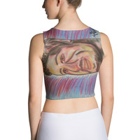 The Poster Boy Crop Top by Michael David Art - Thumbnail 1