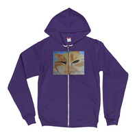 The Jake Unisex Zip Up Hoodie by Michael David - Thumbnail 4