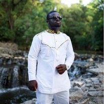 Men's Long Sleeve Shirt and Trousers Men's African Clothing Men