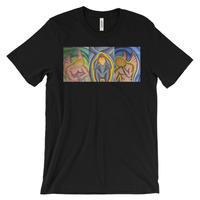Collective Humanity by Michael David Unisex short sleeve t-shirt - Thumbnail 2
