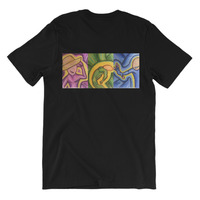 Collective Humanity by Michael David Unisex short sleeve t-shirt - Thumbnail 3