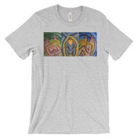 Collective Humanity by Michael David Unisex short sleeve t-shirt - Thumbnail 4