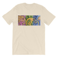 Collective Humanity by Michael David Unisex short sleeve t-shirt - Thumbnail 9