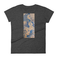 Blue Series Nights by Michael David Women's short sleeve t-shirt - Thumbnail 2