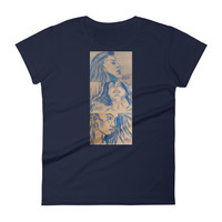 Blue Series Nights by Michael David Women's short sleeve t-shirt - Thumbnail 3