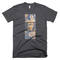 Blue Series - Blue Nights by Michael David Short sleeve men's t-shirt - Thumbnail 4