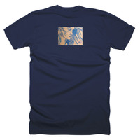 Blue Series - Blue Nights by Michael David Short sleeve men's t-shirt - Thumbnail 7