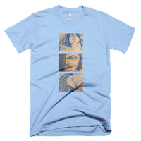 Blue Series - Blue Nights by Michael David Short sleeve men's t-shirt - Thumbnail 12