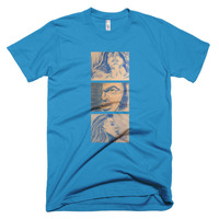 Blue Series - Blue Nights by Michael David Short sleeve men's t-shirt - Thumbnail 18