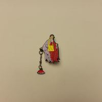 Master of the Flying Guillotine enamel pin - Thumbnail 1