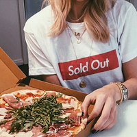 SOLD OUT NOT SOLD OUT TEE ( WHITE ) - Thumbnail 1