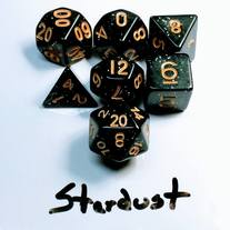 Stardust Dice Set - D&D RPG Polyhedral