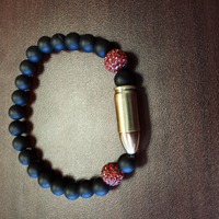 Bullet Charm Men Bracelet - Thumbnail 1
