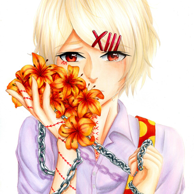 Tokyo ghoul juuzou print - Thumbnail 5