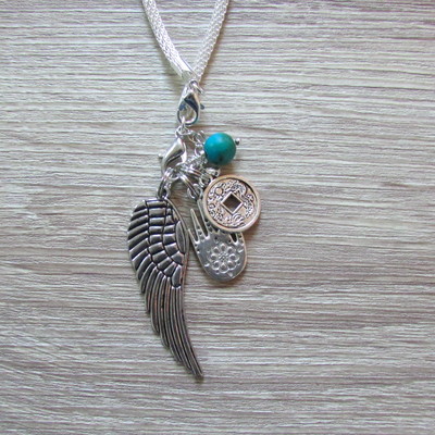 Angelic protection necklace