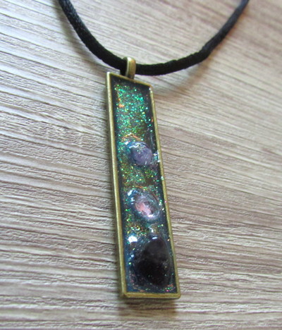 Agate Slate Necklace