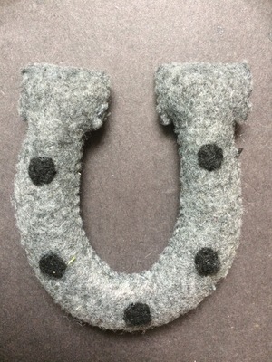 'The Horseshoe' custom catnip toy!