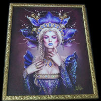 Queen Roethaba  Fantasy Portrait Canvas Print 16x20 in - Thumbnail 1