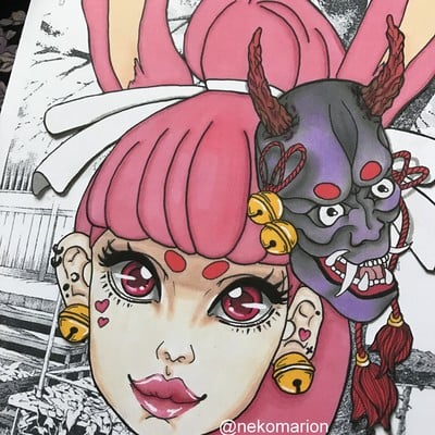 Fujin usagi akuma - prints