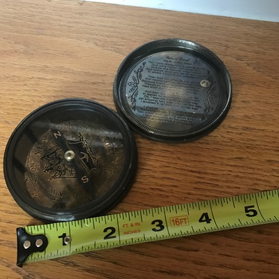 Large screwtop compass