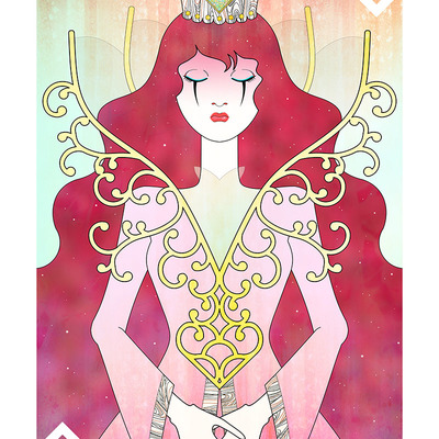 Playing card art: queens - Thumbnail 1