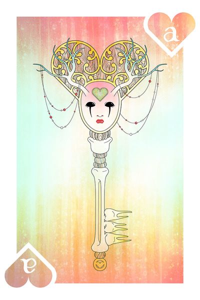 Playing Card Art: Aces