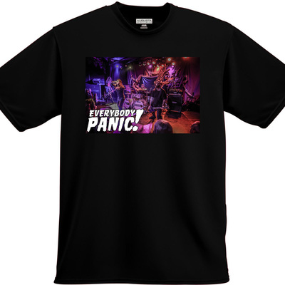 Everybody panic! live shot t-shirt