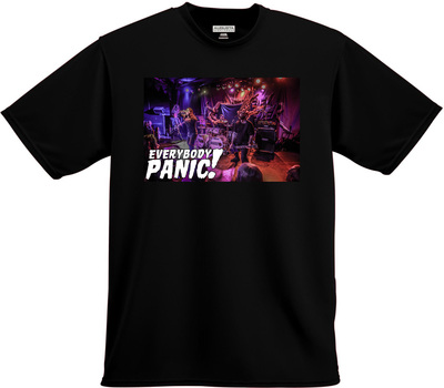 Everybody panic! live shot t-shirt