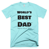 World's Best Dad - World's Worst Jokes Short sleeve men's t-shirt - Thumbnail 5