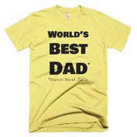World's Best Dad - World's Worst Jokes Short sleeve men's t-shirt - Thumbnail 6
