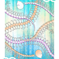 Playing Card Art: Sixes - Thumbnail 3