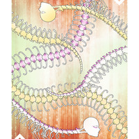 Playing Card Art: Fours - Thumbnail 1