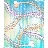 Playing Card Art: Fours - Thumbnail 3