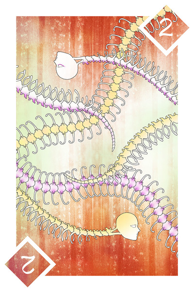 Playing Card Art: Twos