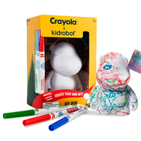 Kidrobot x Crayola 4" DIY Mini Bub - Thumbnail 1