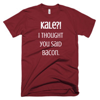 Kale? I thought you said bacon Short sleeve men's t-shirt - Thumbnail 7