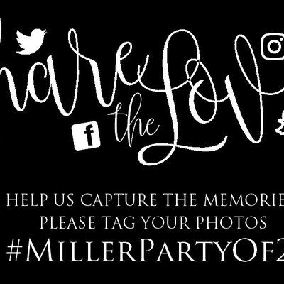 Social media scatter cards