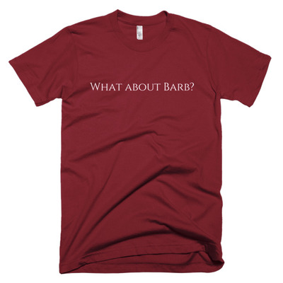 What about barb? short sleeve men's t-shirt