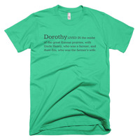 Wizard of Oz Opening Line Short sleeve men's t-shirt - Thumbnail 4