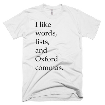 I like oxford commas short sleeve men's t-shirt - Thumbnail 2
