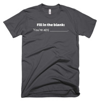 Fill in the Blank Short sleeve men's t-shirt - Thumbnail 1