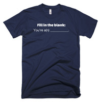 Fill in the Blank Short sleeve men's t-shirt - Thumbnail 2