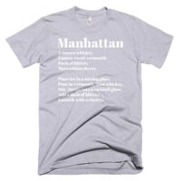 Manhattan Drink Recipe Short sleeve men's t-shirt - Thumbnail 3
