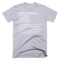 Old Fashioned Drink Recipe Short sleeve men's t-shirt - Thumbnail 3
