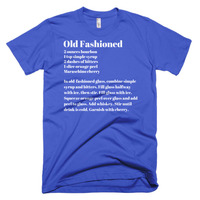Old Fashioned Drink Recipe Short sleeve men's t-shirt - Thumbnail 6