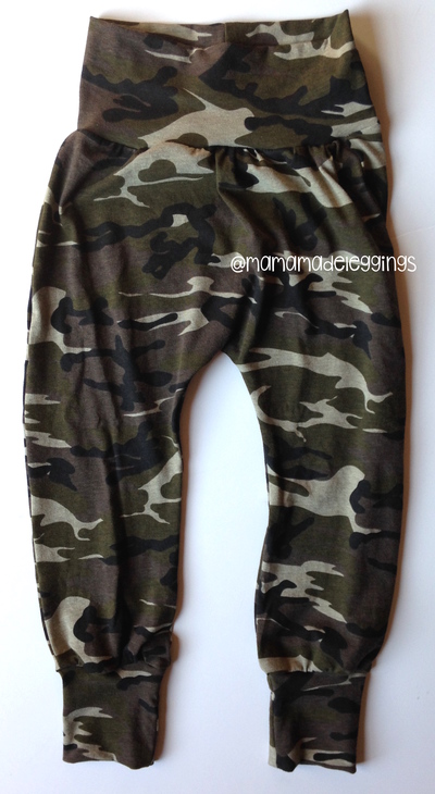 Camo Harem Pants
