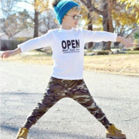 Camo Harem Pants - Thumbnail 1